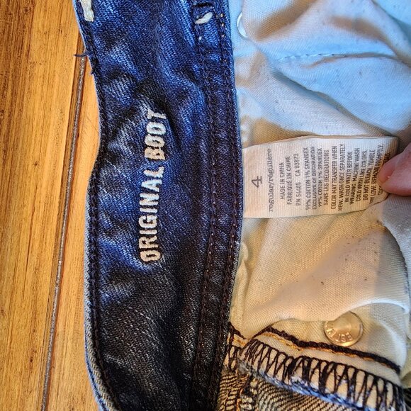 American Eagle Womens/Juniors Boot Cut Jeans Size 4 - Picture 7 of 10